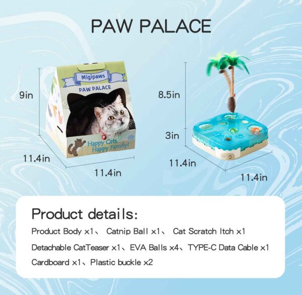 Paw Palace, Explore with your cat in a castle of sand on a turquoise beach - Image 7