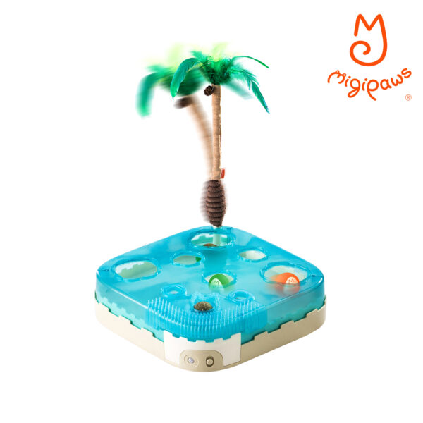 Paw Palace, Explore with your cat in a castle of sand on a turquoise beach