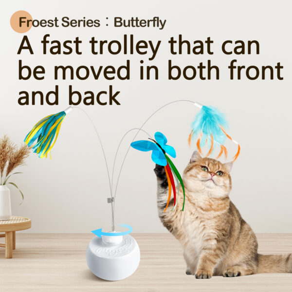 Butterfly, Simulate butterflies fluttering for cats to catch - Image 2