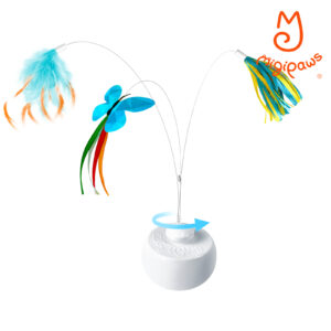 Butterfly, Simulate butterflies fluttering for cats to catch