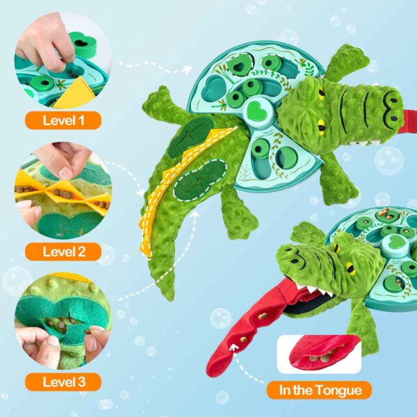 Puzzle, The world's first plush and plastic pet food puzzle - Image 3
