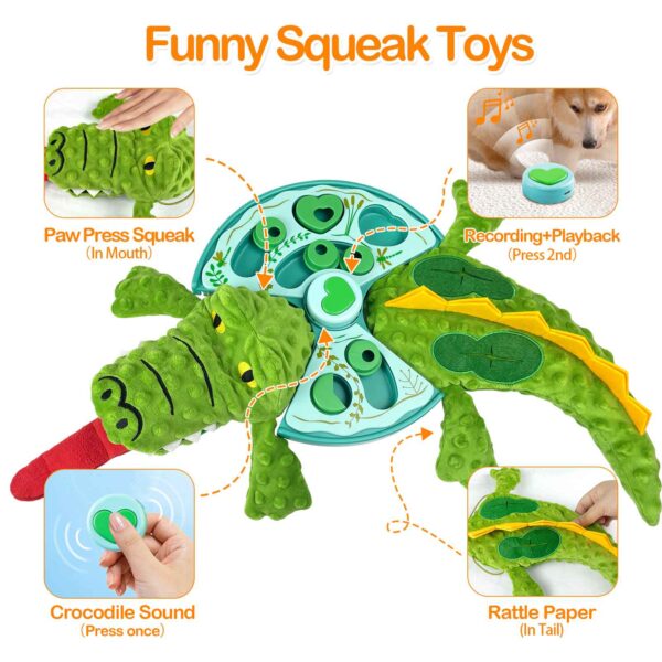 Puzzle, The world's first plush and plastic pet food puzzle - Image 4