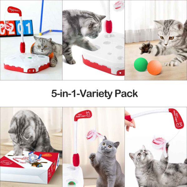Paw's Hockey game, Ride around the ice hockey rink with your cat - Image 6